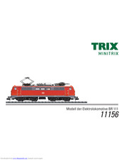 Trix 11156 Manual