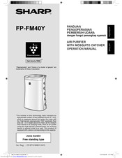 Sharp FP-FM40Y Operation Manual