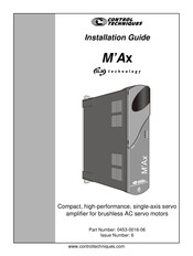 Control Techniques M'Ax Installation Manual