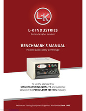 L-K Industries BENCHMARK S Manual