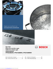 Bosch PPH6A6B20V Instruction Manual