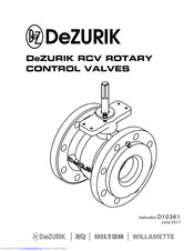 Dezurik RCV Installation And Operation Manual