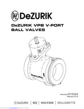 Dezurik VPB V-PORT Instruction Manual
