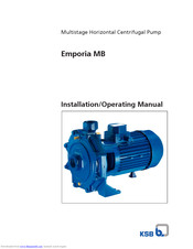 KSB Emporia MB Installation & Operating Manual