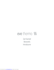 EVE thermo 20EAR1701 Get Started