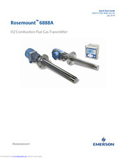 Emerson Rosemount 6888A Quick Start Manual