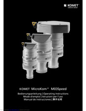 Komet MicroKom M03Speed Operating Instructions Manual