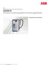 ABB GAA330-M Operating Instructions Manual