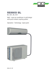 REMKO BL Series Operation,Technology,Spare Parts