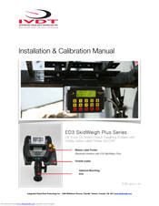 Integrated Visual Data Technology Inc. ED3-Zebra SkidWeigh Plus Series Installation & Calibration Manual