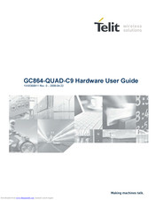 Telit Wireless Solutions GC864-QUAD-C9 Hardware User's Manual