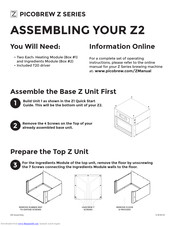 PicoBrew Z2 Assembly Manual
