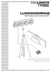 Music & Lights ProLights Tribe LUMI4COMPAQ User Manual