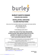 Burley G4237/8 Image Installation, Servicing  & User Instructions
