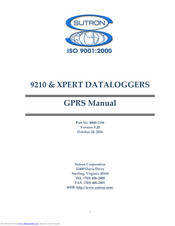 Sutron XPert Manual
