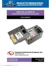 Vanguard Instruments Company WRM-40 User Manual