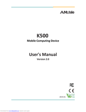 AMobile K500 User Manual