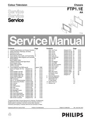 Philips FTP1.1E Service Manual