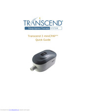 Transcend 3 miniCPAP Quick Manual