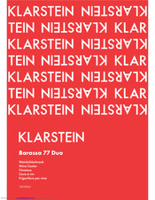 Klarstein Barossa 77 Duo User Manual