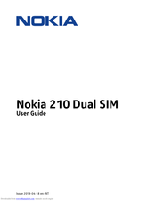 Nokia 210 Dual SIM User Manual