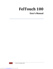 Hanson Technology FelTouch 100 User Manual