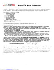 Linortek Netbell-NTG Wiring Instructions