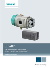 Siemens SIPART Series Operating Instructions Manual