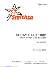 Smithco SPRAY STAR 1002 Manual