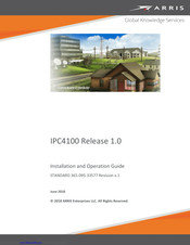 Arris IPC4100 Installation And Operation Manual