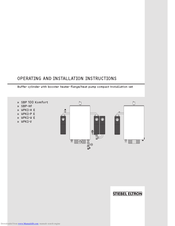 Stiebel Eltron SBP 100 Komfort Operating And Installation Instructions