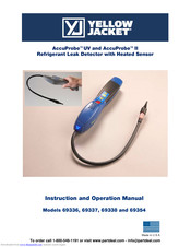 yellow jacket AccuProbe UV Instruction And Operation Manual