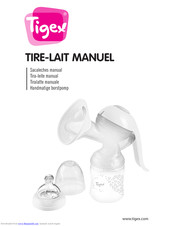 TIGEX Multiflow manual breast pump Manual