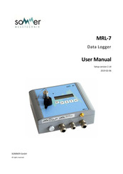 SOMMER MRL-7 User Manual