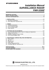 Furuno FAR-3220Z Installation Manual
