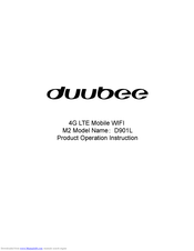Duubee D901L Product Operation Instruction