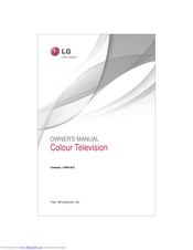 LG CW91A Owner's Manual