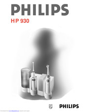 Philips HP 930 Operating Instructions Manual