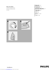 Philips Dry Iron Diva GC135 User Manual