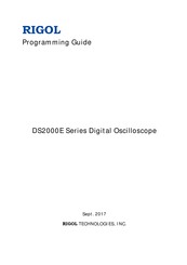 Rigol DS2000E Series Programming Manual