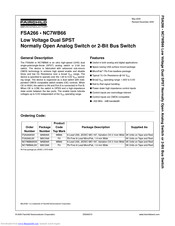 Fairchild FSA266L8X Manual