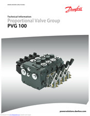 Danfoss PVG 100 Technical Information