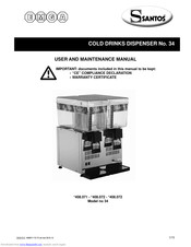 Santos 34-2 User And Maintenance Manual