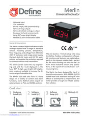 Define Instruments Merlin Manual