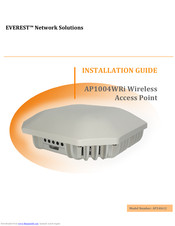 Everest AP24I612 Installation Manual
