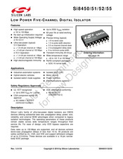 Silicon Laboratories Si8455 Manual