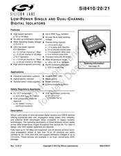 Silicon Laboratories Si8421 Manual
