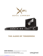 Creative Sonic Carrier MF8240 User Manual
