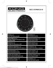 Konig SEC-DVRWCA10 Manual