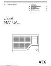 AEG AXP26V578HW User Manual